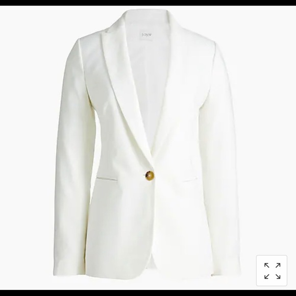 J. Crew Factory Jackets & Blazers - Linen-cotton Holland blazer